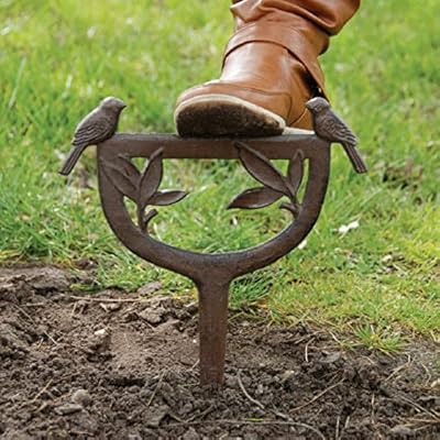 Cast Iron Bird Silhouette Boot Scraper