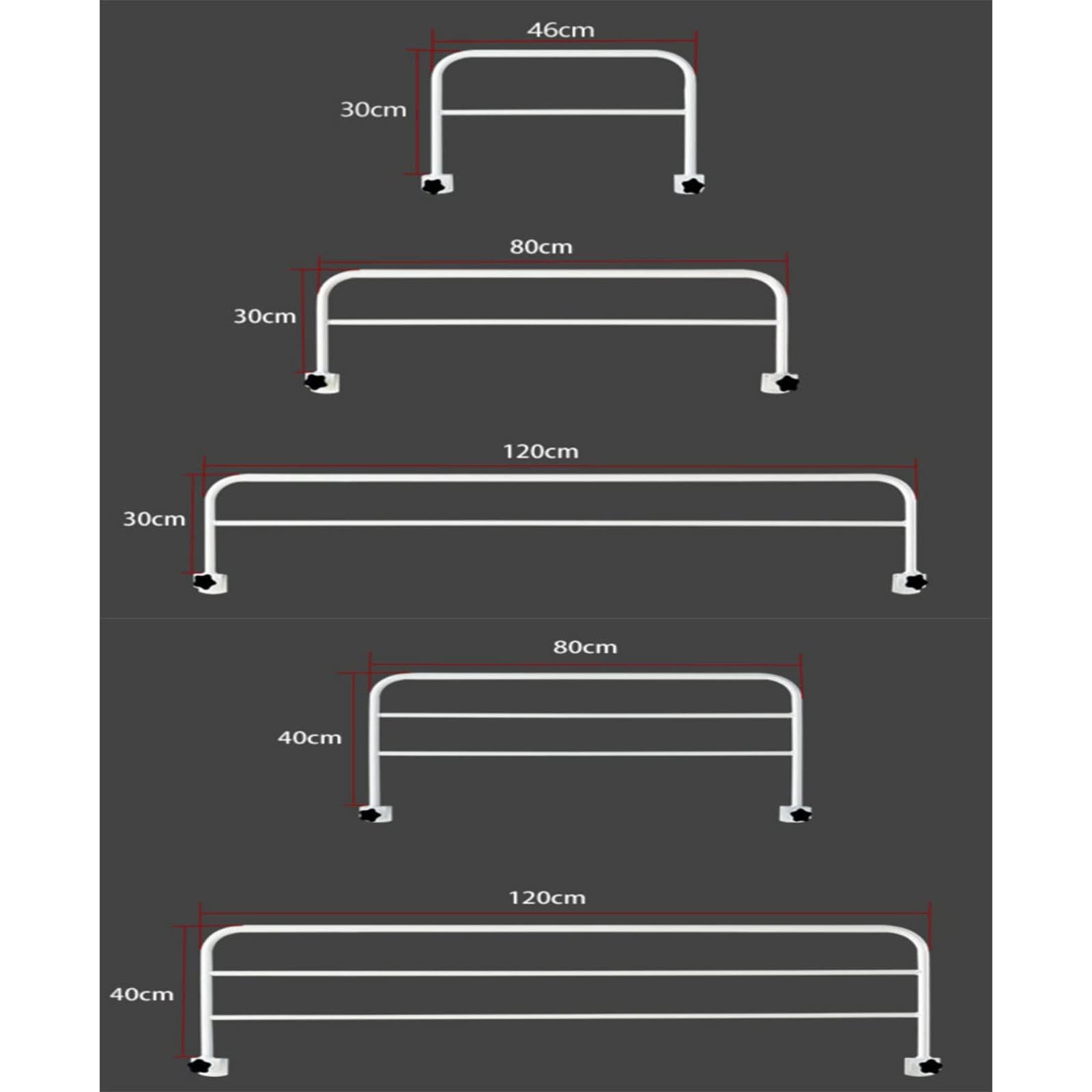 Adjustable Bed Rail For Elderly Bedside Standing Assist, Clip-On Bed Safety Rails, Bedside Fall Safety Prevention Grab Bar, Bed Assist Rail, for Student Dormitory
