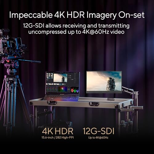 Image of ASUS ProArt Display 15.6 inch 4K HDR SDI Professional Monitor (PA16USV) - UHD (3840 x 2160), IPS, HDR-10, 100% sRGB /Rec.709, ΔE<2, Calman Verified, 12G-SDI, HDMI, USB-C, 3 yr Warranty