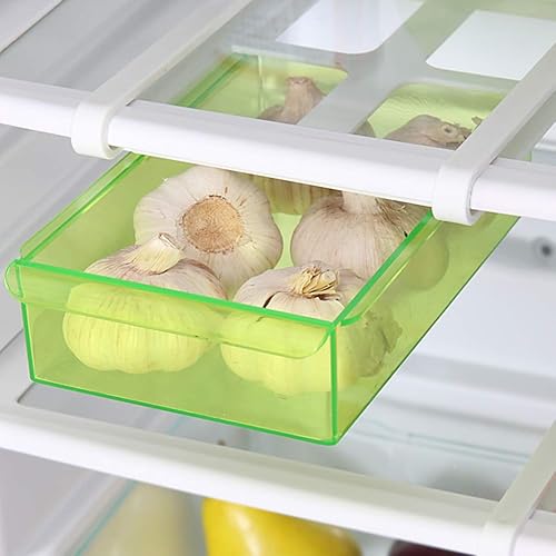 Miniatura 2 de Soporte para nevera, cajón para refrigerador, organizador de refrigerador, contenedor de alimentos, refrigerador, soporte de alimentos, cajón de