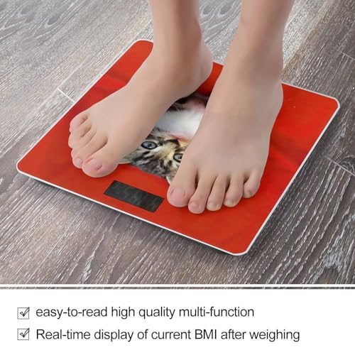 Báscula digital para peso corporal con pantalla LED miniatura 5