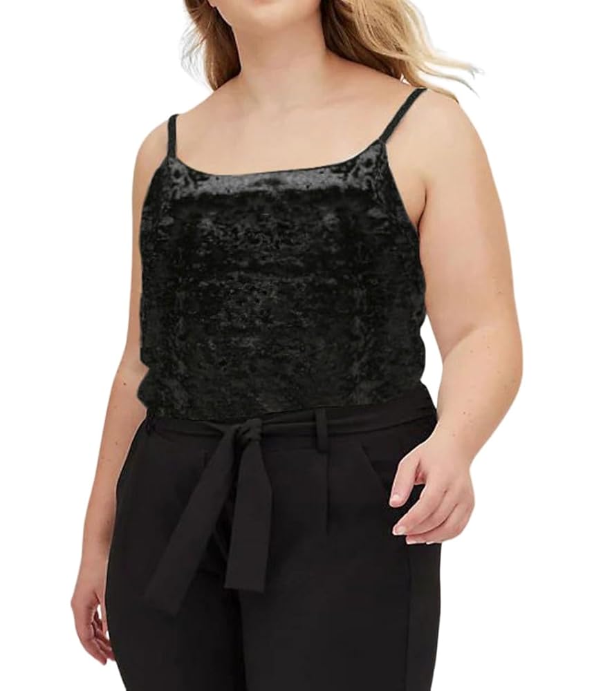 cecilie bhansen／velvet camisole Black Selena Camisole by Cecilie Bahnsen on Sale