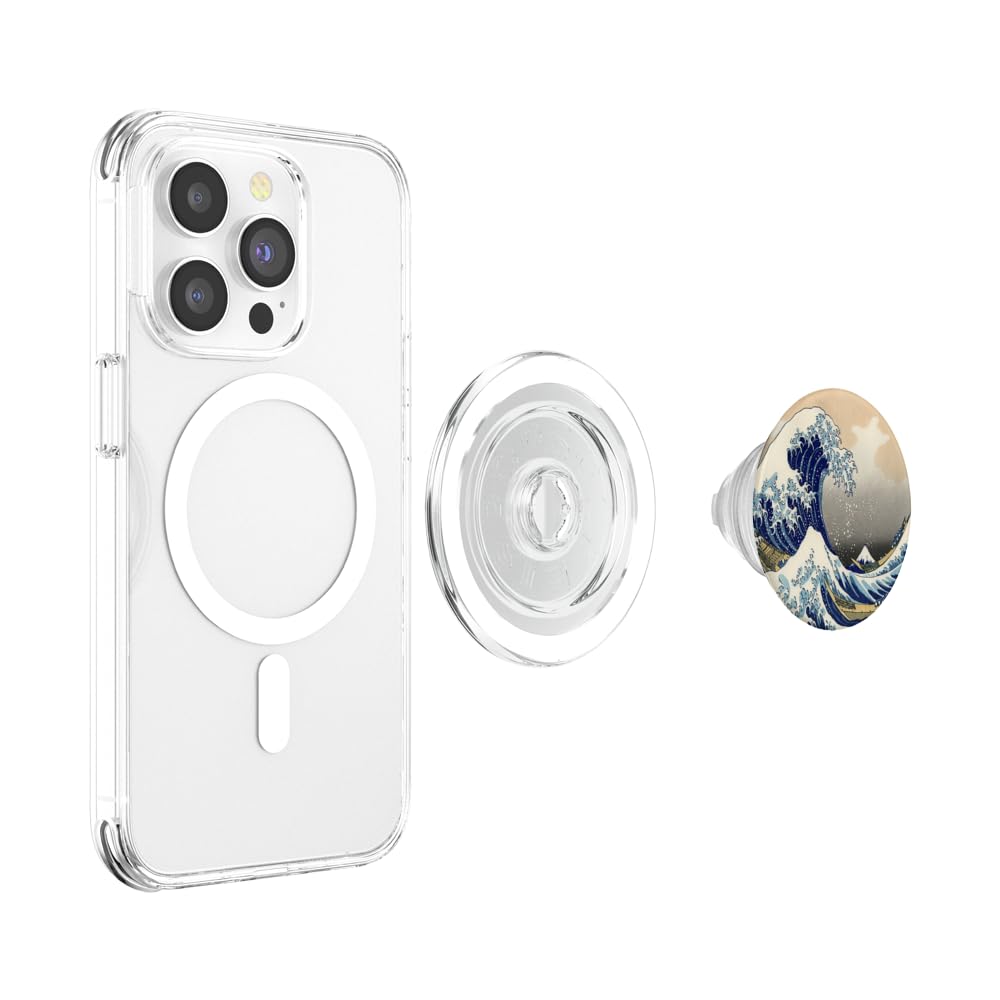 Mignon Sexy Anime Manga Waifu Femme Avec Cheveux Blancs PopSockets PopGrip Interchangeable
