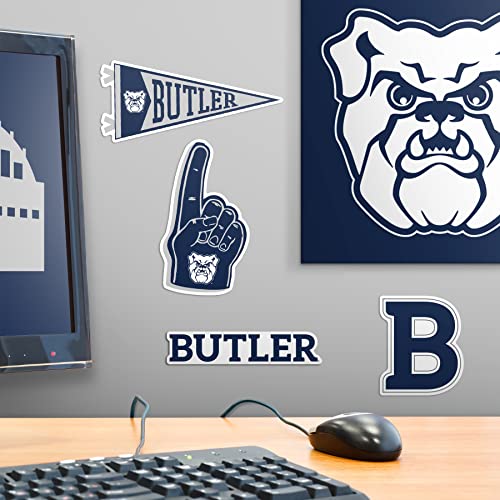 Image of Butler University 8ct Vinyl Large Deluxe Stickers Variety Pack - Laptop, Water Bottle, Scrapbooking, Tablet, Skateboard, Indoor /Outdoor - Set of 8
