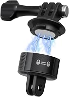 Vista 1 de SUREWO Soporte de base de liberación rápida para Go Pro, adaptador de montaje de trípode magnético compatible con Go Pro Hero 13 12 11 10 9 8 7 6 5