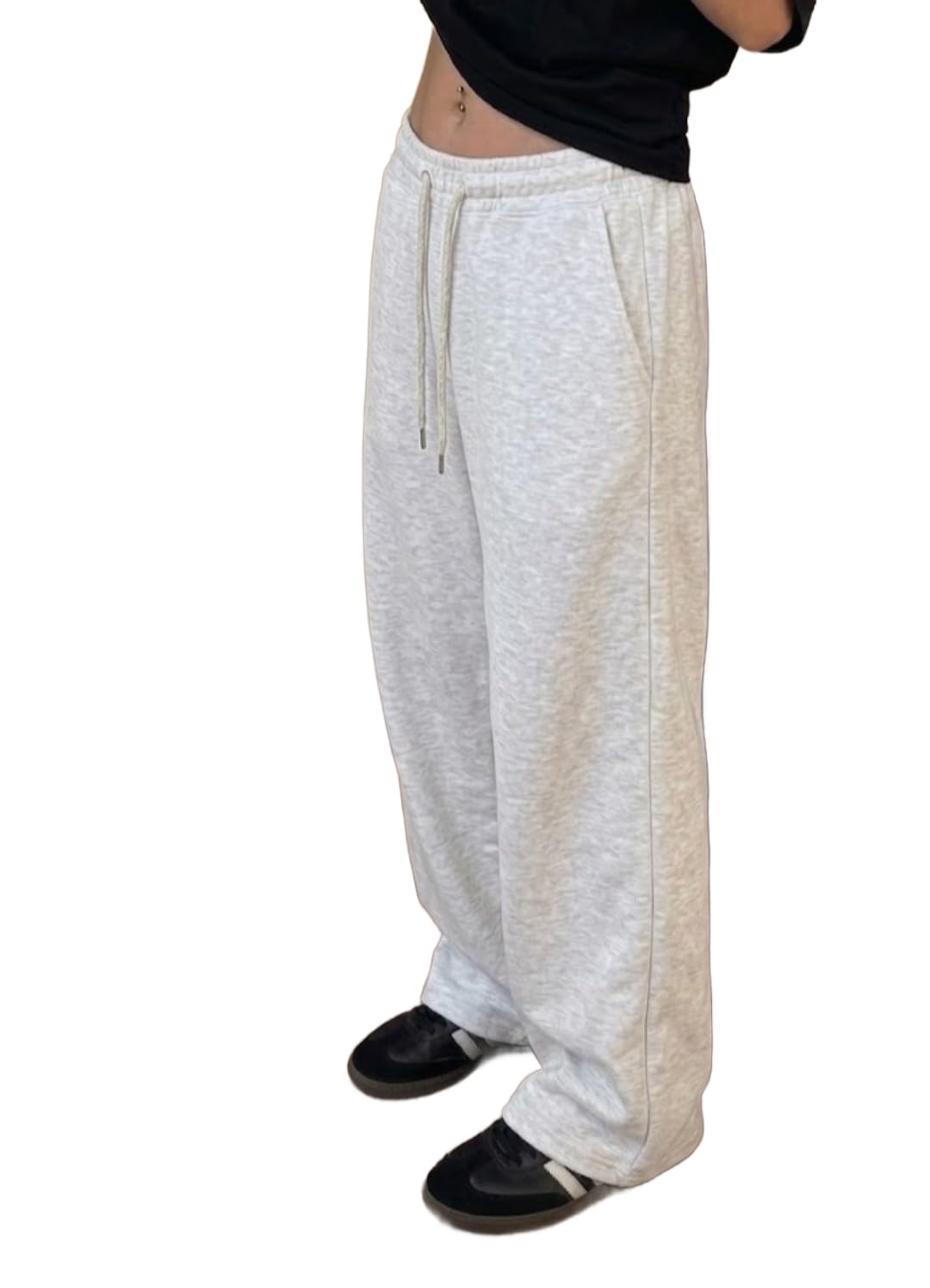 dockstreet Track Pant for Women || Baggy Fit || Track Pants || Full Elastic Jogger Track Pant ||-picture-43