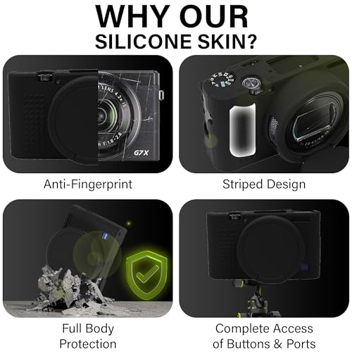 Funda de silicona para cámara Sony RX100 VII miniatura 3
