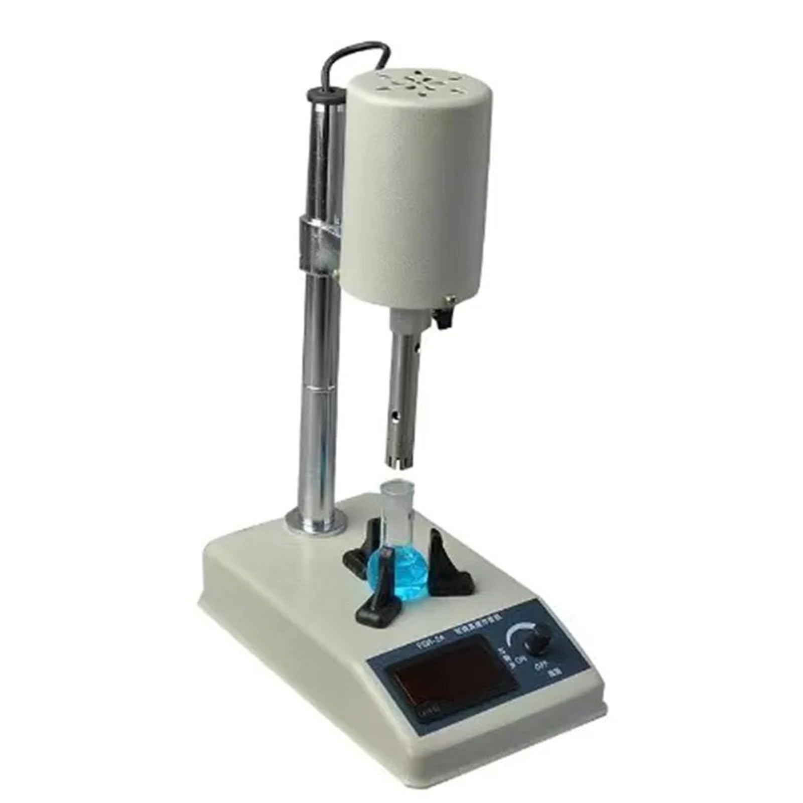 Ultraschall-Homogenisator, Hochgeschwindigkeits-Homogenisator mit einstellbarer Geschwindigkeit for Gewebecreme, kosmetische Emulgator-Dispergierer, Laborgeräte(Bare metal)