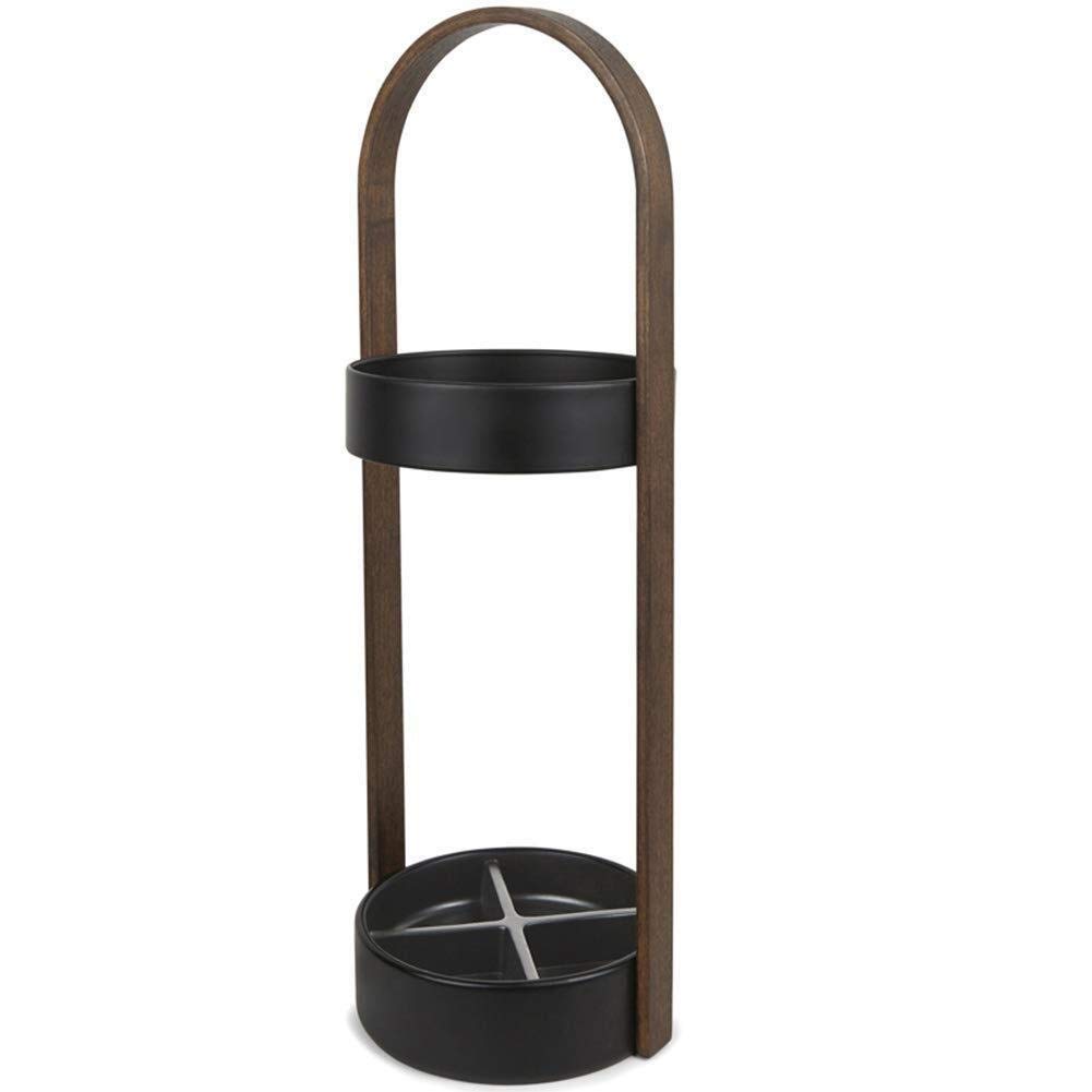 Baril de parapluie noir pour hôtel et stockage de bureau