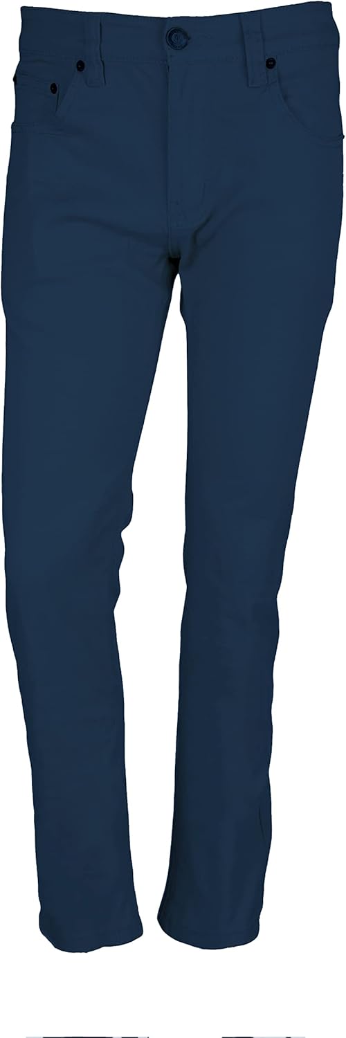 Minimal Apparel Men's Trendy Skinny Slim Fit Jeans, Teal, 36W30L