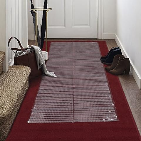 Sweet Home Stores Clear Runner Rug Cover
