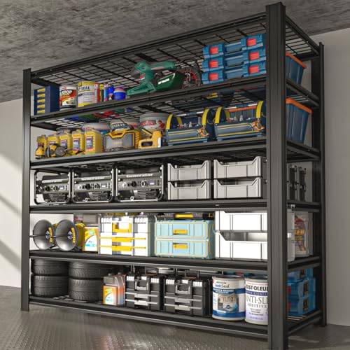 Heavy-Duty Industrial Metal Garage Storage Shelves