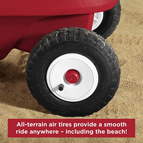 Radio Flyer All-Terrain Pathfinder Wagon For Kids And Storage, Red Wagon #TOP2