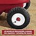 Radio Flyer All-Terrain Pathfinder Wagon For Kids and Storage, Red