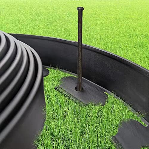 Metal Landscape Edging Anchoring Spikes,12 Inch Landscape Paver Edging Anchoring Spikes for Artificial Turf, Weed Barrier, Tent Spikes, Camping (25) by YANEYRIE - Image 5