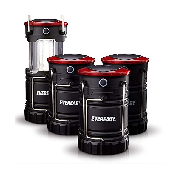 Eveready Camping-Laterne mit 360 LEDs, IPX4 wasserdicht, superhell, 100 Stunden Laufzeit, batteriebetrieben, für den…