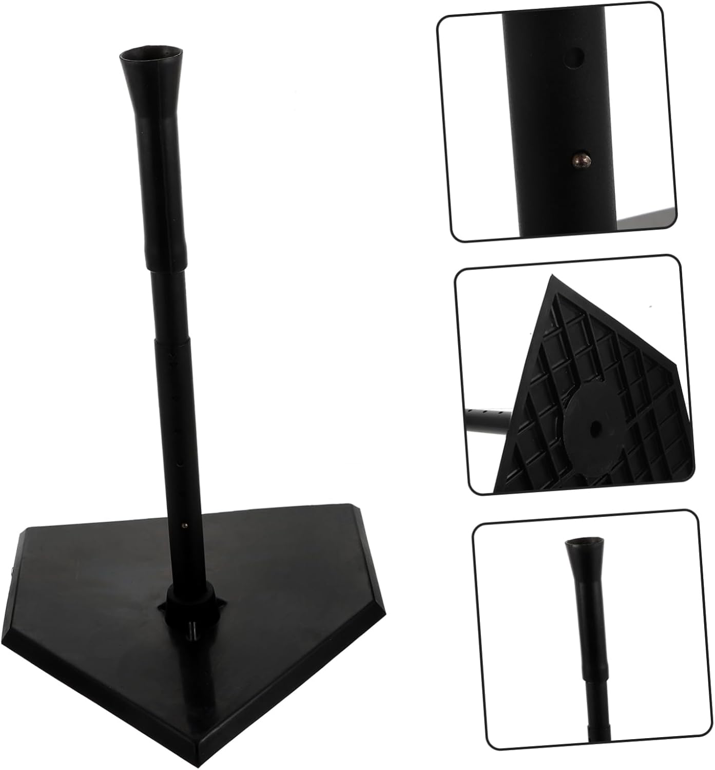 Upgrade Your Practice Multi-Height Baseball/Softball Tee Sturdy Easy to Assemble Stand