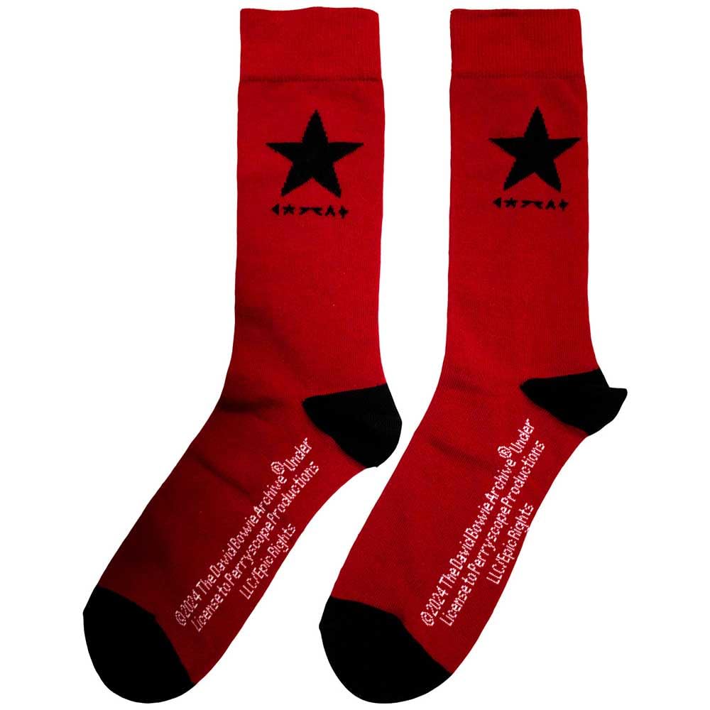 Rock Off officially licensed products David Bowie Blackstar Logo Ankle Socks One Size