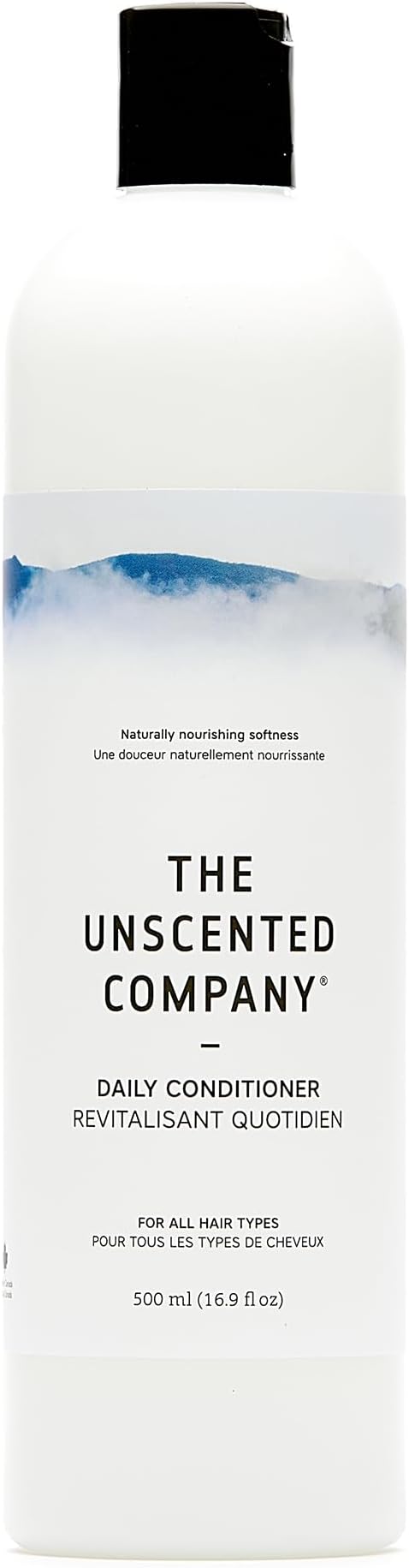 The Unscented Company Daily Conditioner, For All Hair Types, Fragrance Free, 16.9 fl oz (500 ml)