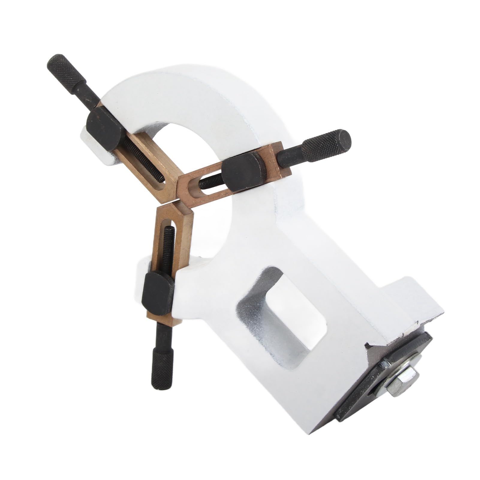 Soporte Fijo para Mini Torno, Estabilizador de Metal Fijo con Soporte Fijo - para Marco Central de Máquina de Mini Torno WM‑210 de 8 X 16 Pulgadas, Monopiés de Pistola, Bípodes y
