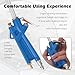 VKQTS Air Engine Cleaning Gun Elbow & 3.93Ft Hose,Pneumatic Air Nozzle Blow Gun High Pressure Airs Spray Guns for Narrow Space,Universal Siphon Spray Guns for Car Engine Dust Cleaning