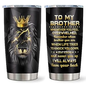 Gifts for Brother, Big Brother Gifts for Boy, Unique Brothers Gift from Sister, Birthday Gift for Brothers, Best Funny Bros Presents Tumblers Mug 20oz(1pc)