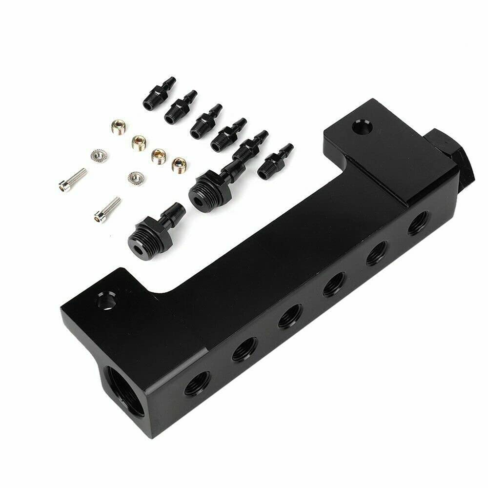 Buy Sewtanc Vacuum Block Intake,Aluminum 6 Port Vacuum Block Intake
