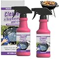 Fast Acting Heavy Duty Grill Degreaser Spray, Spray Desengrasante para Parrillas de Acción Rápida y alta Resistencia, 120ml Fast Acting Heavy Duty Grill Degreaser Spray for Outdoor Grills (2 Sets)
