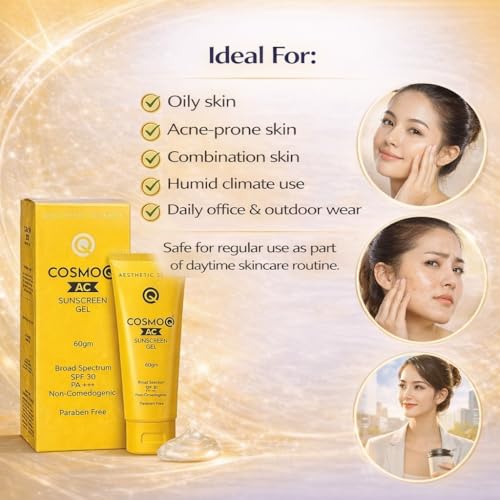 Generic Cosmo Q AC Sunscreen Gel 60 g - Image 5