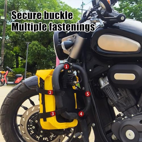 Mochila impermeable para barras de moto con alta resistencia 4