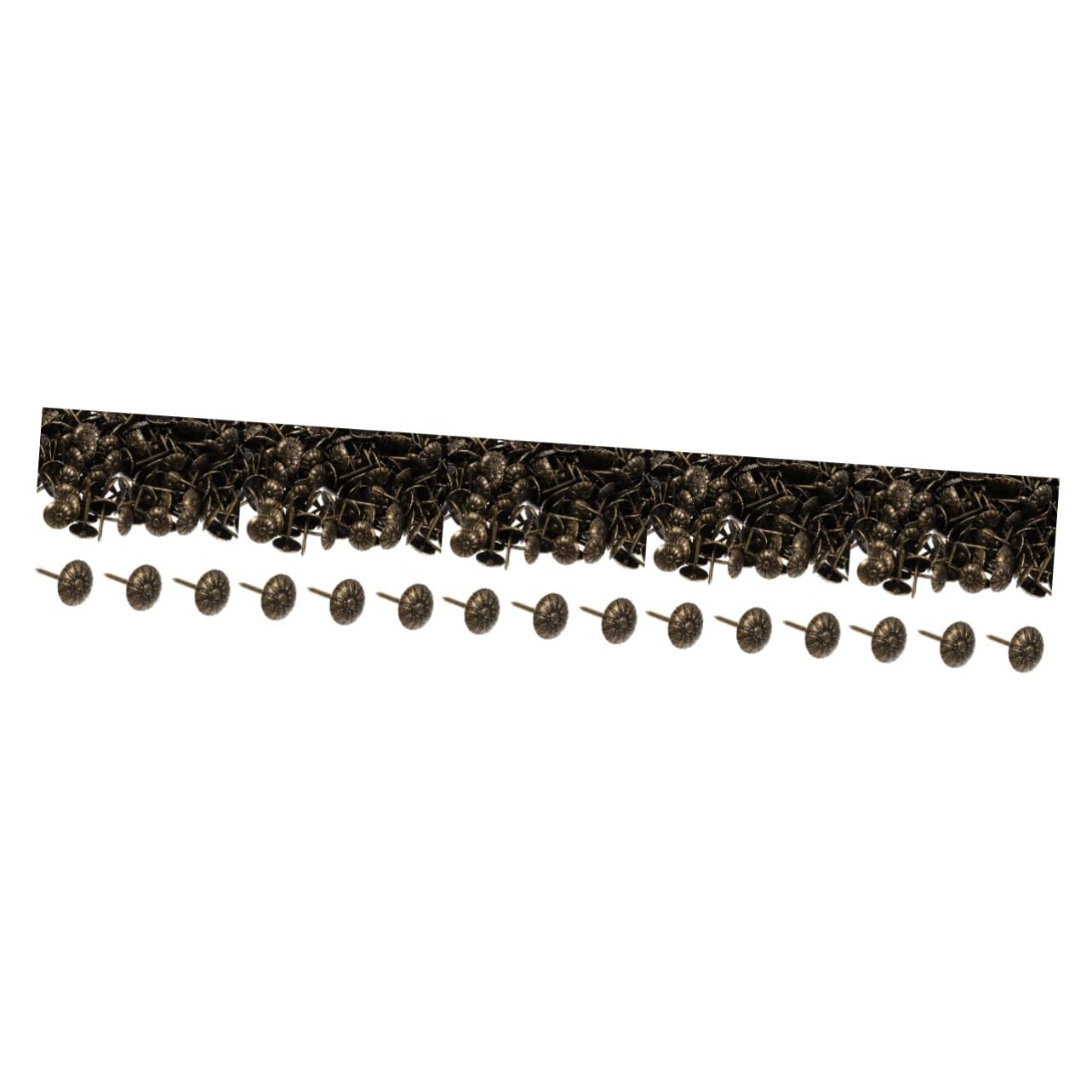 Clous de rembourrage vintage lot de 1500 punaises en bronze pour une fixation solide et décorative