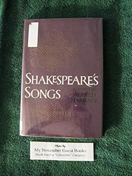 Hardcover Shakespeare's Songs Book