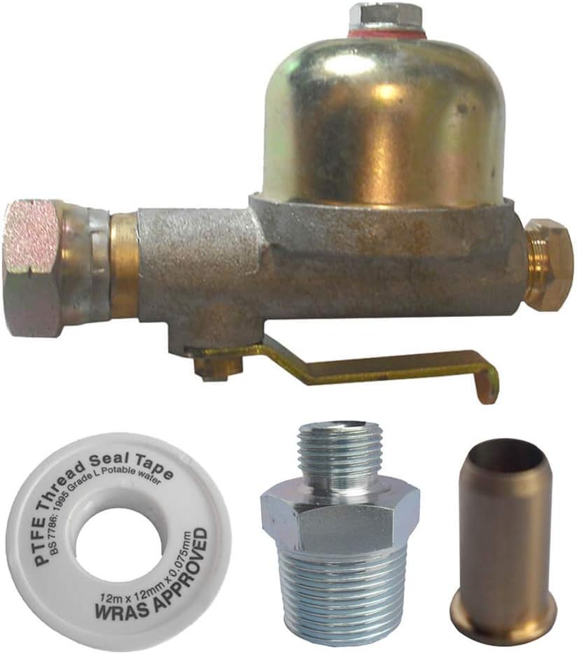 Filter & Isolation Valve Kerosene Heating Oil Fuel Tank
