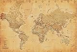 🗺️ MARKENQUALITÄT: Die Weltkarte überzeugt von hoher 1art1 Qualität