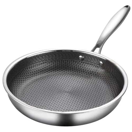 Wok de Acero Inoxidable con Diseño de Panal 26 cm miniatura 1