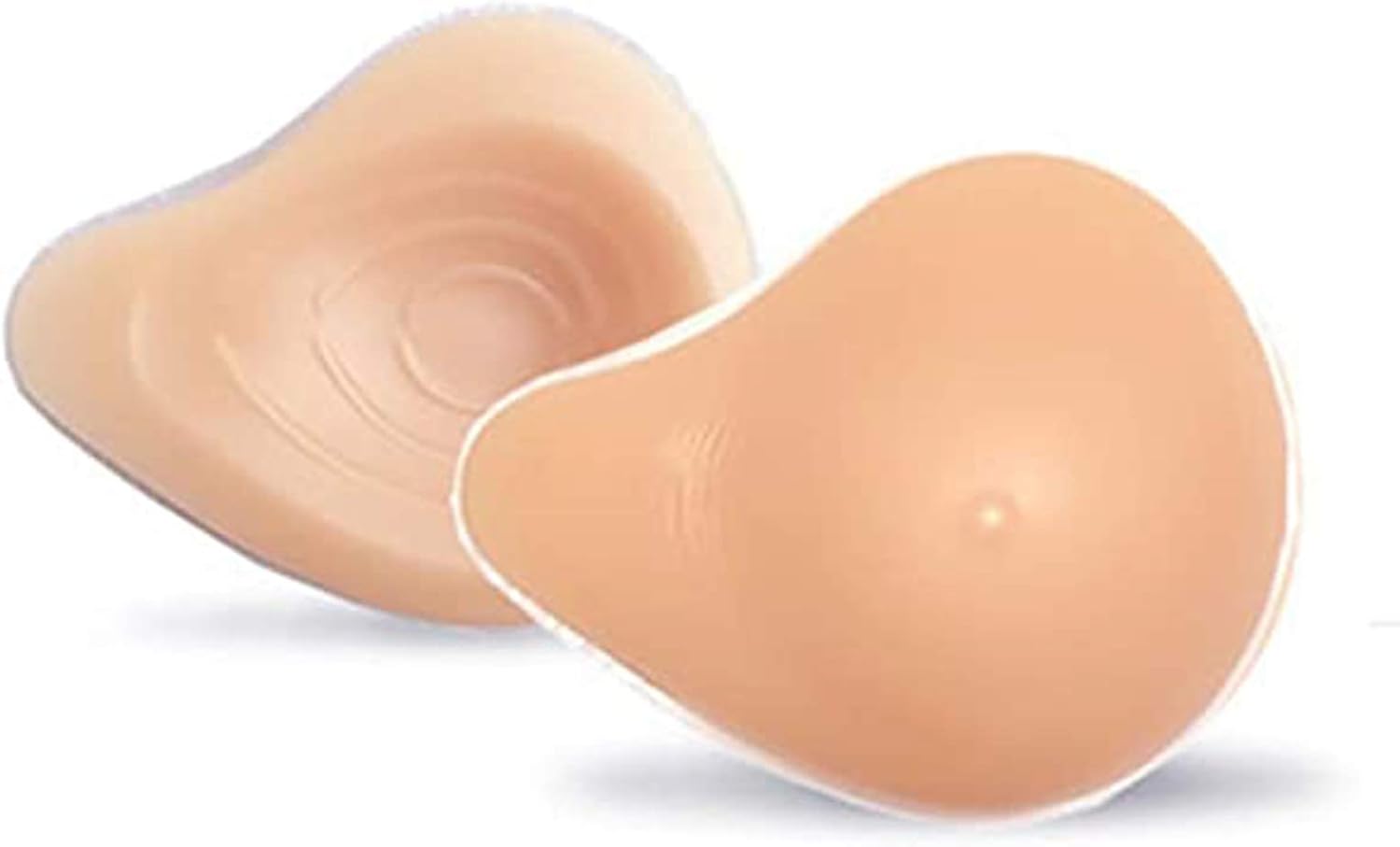 シリコーンの胸の非対称の形の乳房切除の人工物の擬似おっぱいの女性の脇の下の螺線形の凹面のブラの増強物は女装者および Cosplay