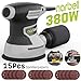 NARBELL Orbital Sander 3.0AMP(360W),14000RPM Random Orbit Sander Tool with 6 Variable Speeds, 5