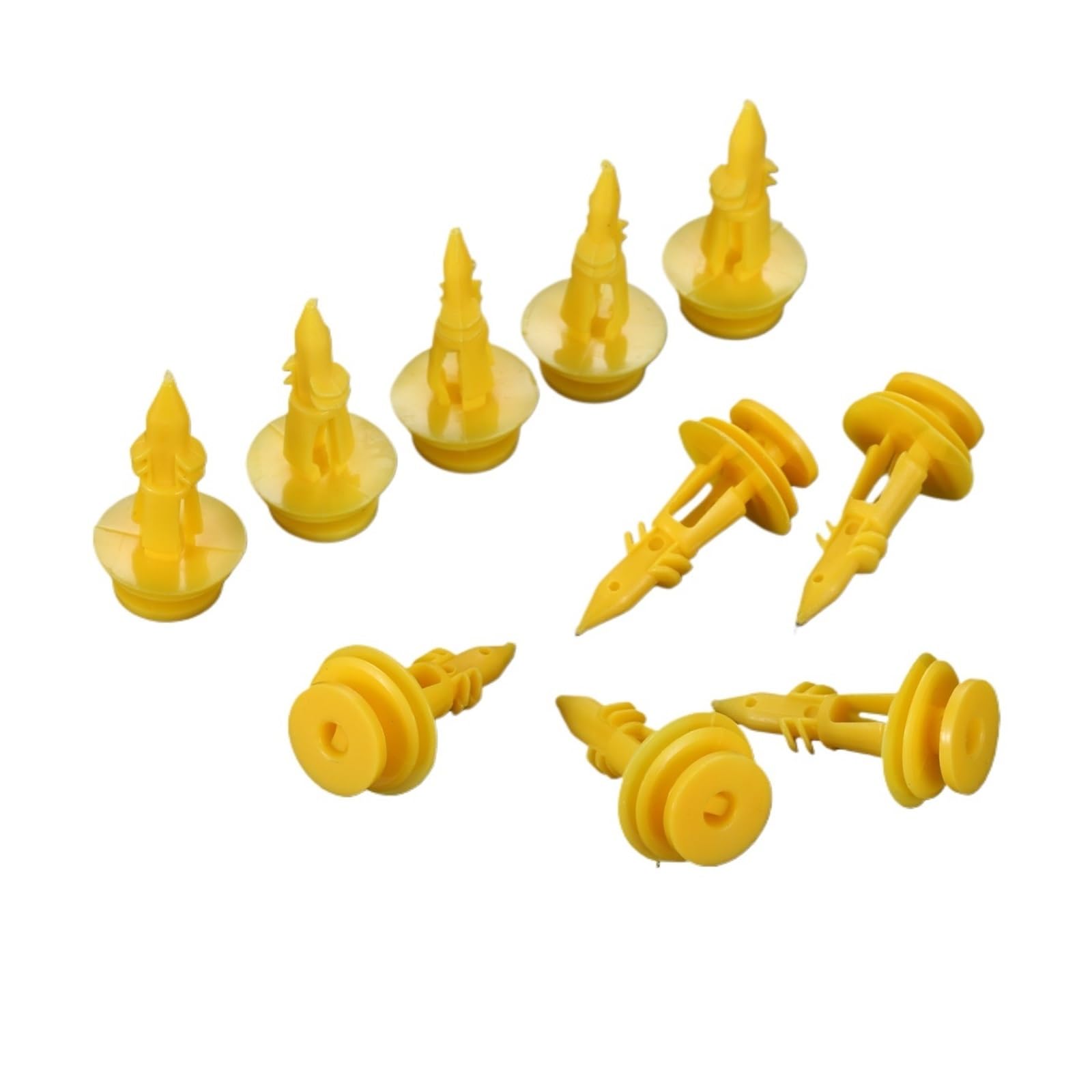 KXFVYNE 10Pcs Auto Fastener Car Tail Door Panel Clips Retainer 6502991