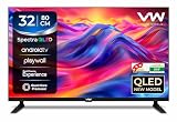 VW 80 cm (32 inches) Spectra Series HD Ready Smart QLED Android TV VW32AQ3