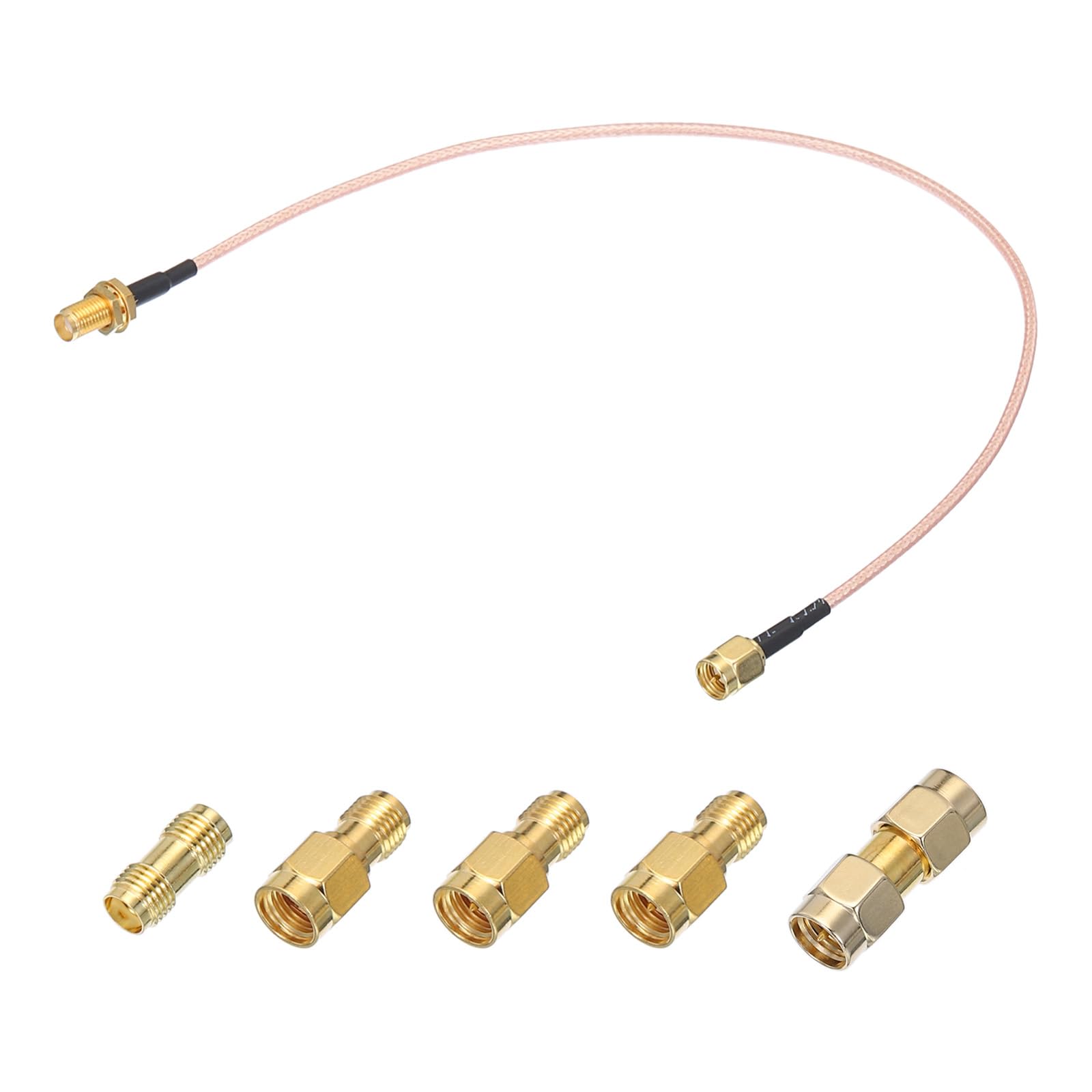 Adattatore SMA RP-Femmina (pin) A SMA Femmina Oro - Offerta: 4 + 4 GRATIS