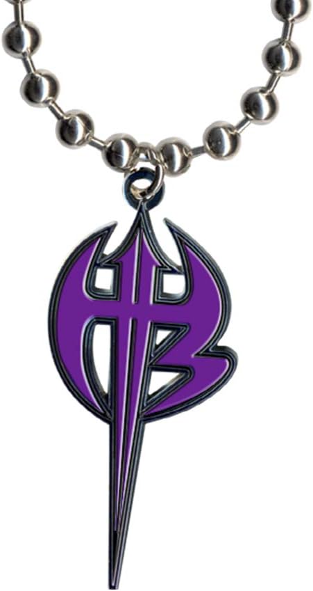 WWE Jeff Hardy Purple Logo Pendant
