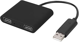 NDNCZDHC Keyboard and Mouse Adapter Converter, 5.8x5.1x1.2cm Mouse and Keyboard Adapter Mouse and Keyboard Adapter for Game Consoles