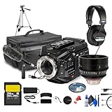 Blackmagic Design URSA Mini Pro 12K (PL) | Super 35 Digital Cinema Camera with 12K Resolution & PL Mount | For Film, Commercial & Studio Production(CINEURSAMUPRO12K) + Canon 24mm T1.5 Lens (PL) + More