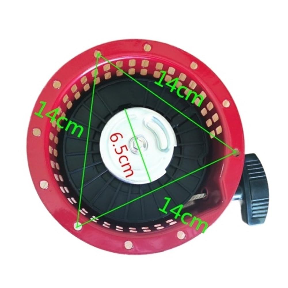 Avviamento a Strappo G200 Adatto for G150 G300 GV150 GV200 Primi Modelli GX110 GX140 GX160 con cricchetto in Acciaio e Maniglia di avviamento a Strappo