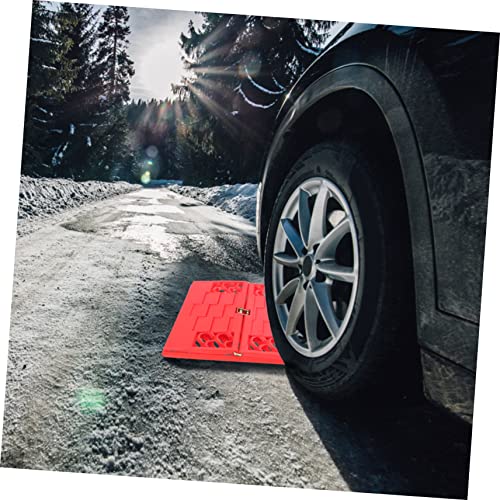 CRAFTHROU 1 Par De Prancha De Neve Pneus Off Road Mudflaps Caminhão Grabber Reacher Ferramenta Pneu