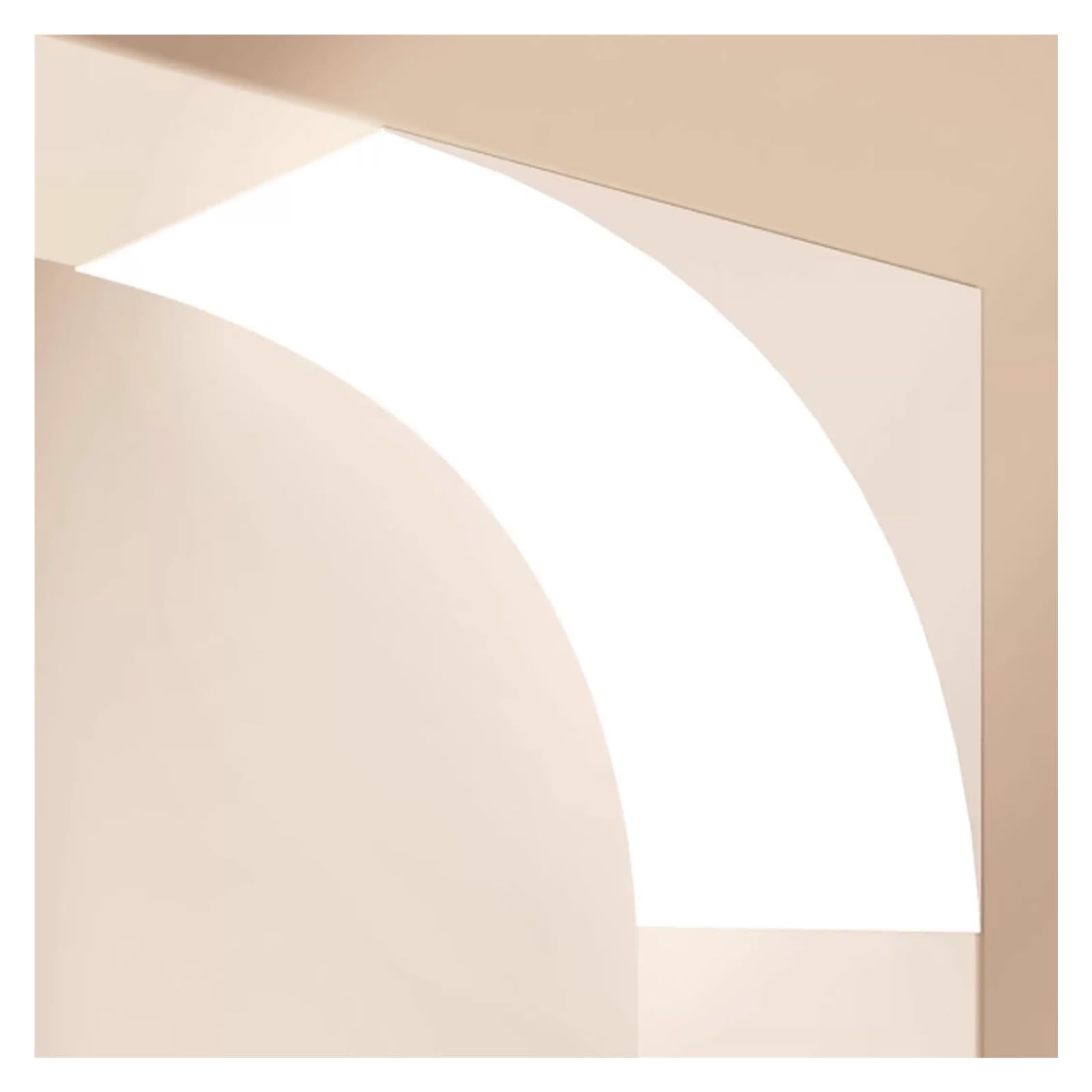 Arcos de espuma decorativos para dar amplitud a pasillos estrechos y accesos de baños