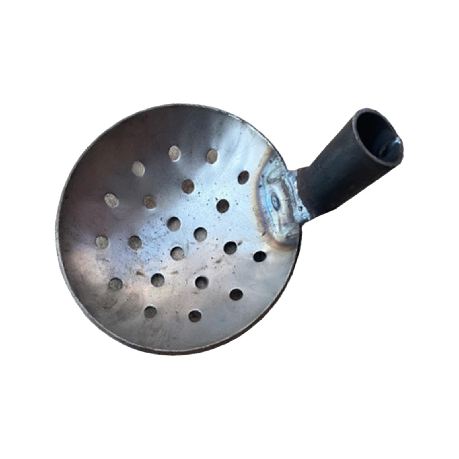 Outil de Fosse septique, louche à Eau pour eaux usées, Multi-utilisé pour l'arrosage, tamisage, cuillère de Nettoyage, Robuste pour Les puits d'eaux, 17 cm Acier