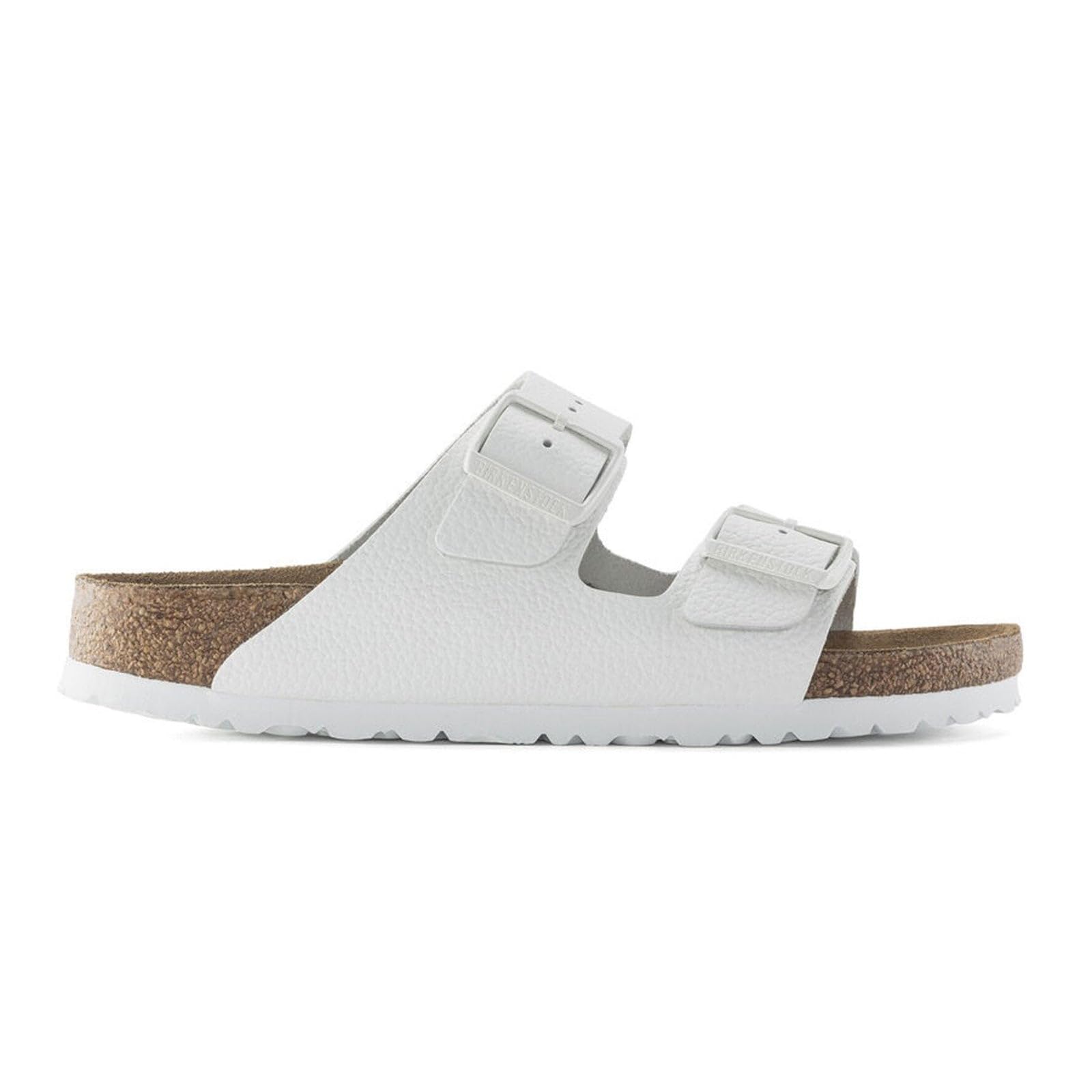 Birkenstock Rio Sandals Girls White/Patent Sandals Shoes — view 60