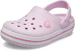 Tamancos unissex para crianças Crocband (sapatos para bebê), bailarina rosa, 10 infantil, Bailarina rosa