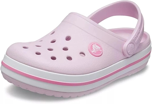 Tamancos unissex para crianças Crocband (sapatos para bebê), bailarina rosa, 10 infantil, Bailarina rosa